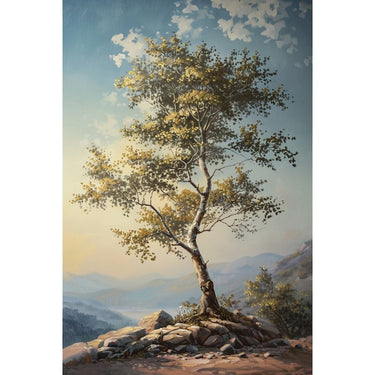 Peinture en Acrylique Arbre Moderne
